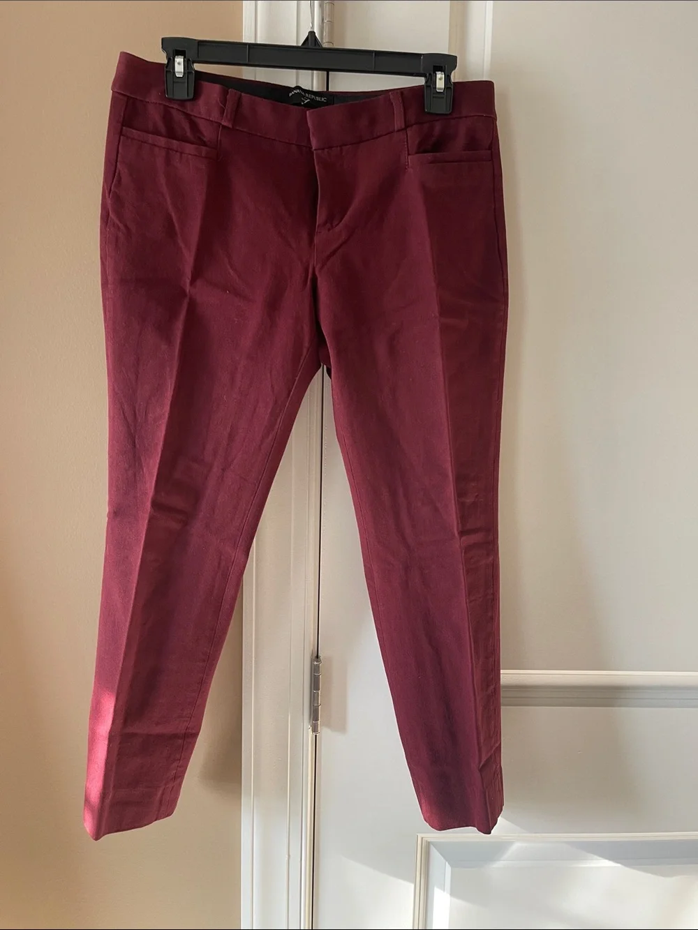Banana Republic Men's Burgundy Chinos